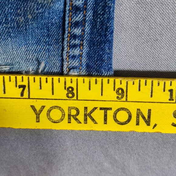 Levi's 314 Jeans men's size W36/L30 denim blue colour straight leg denim - Picture 14 of 14